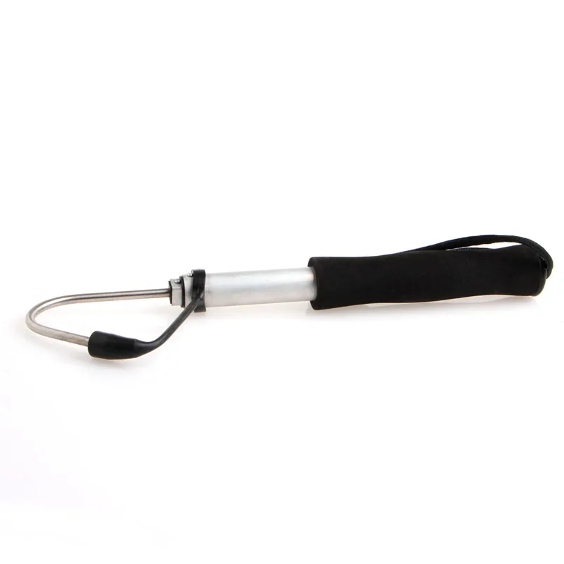 

90CM Durable Telescopic Retractable Fish Gaff Ice Sea Fishing Spear Hook Tackle