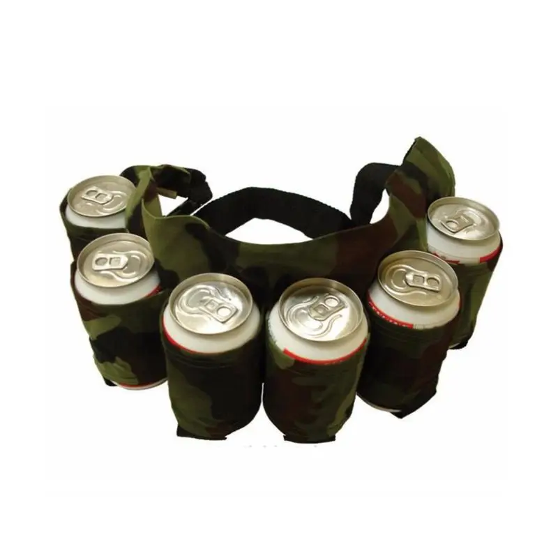 6-Pack Пояс с пивом сумка Открытый альпинистский напиток бутылка пояс вечерние поясные сумки