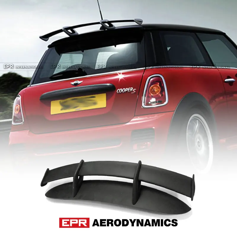 Для Mini cooper 06 13 R56 Ver.2.11/2 12 Тип B JCW Стиль FRP волокно Неокрашенный спойлер на крыше