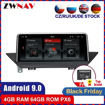 

PX6 4G+64 6 Core Android 9.0 Car Radio Stereo for BMW X1 Series E84 2009-2015 WiFi Audio Multimedia player auto stereo head uint