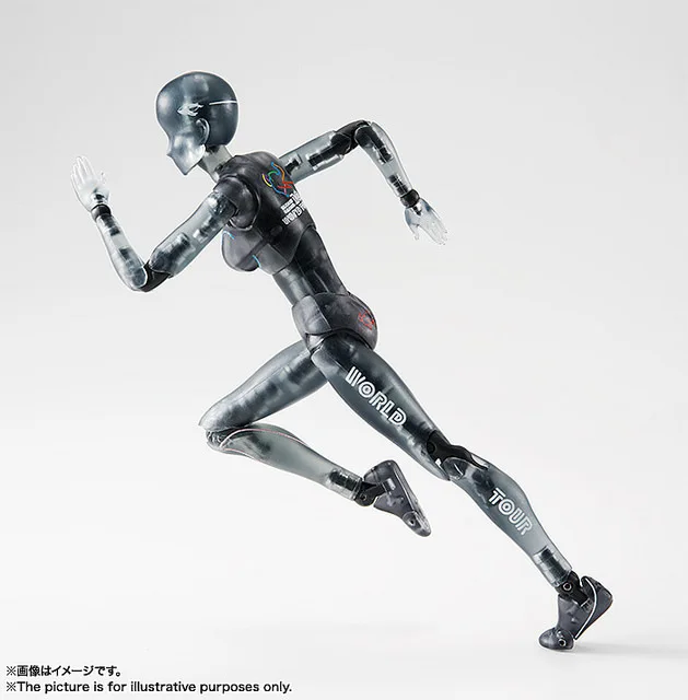 

Men And Women Naked Baby Black And White with Pattern Transparent Limited Edition Mobile Fine Art Mannequin Figurine Decoration