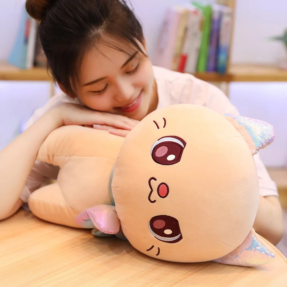 Кот набивные животные мультфильм кошка дети девочки кукла на день рождения игрушка детский подарок