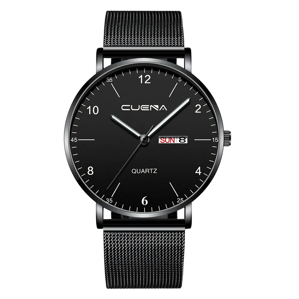 

DUOBLA watch men quartz wristwatch black quartz watch mens watches top brand luxury watch with Calendar relogio masculino 2020