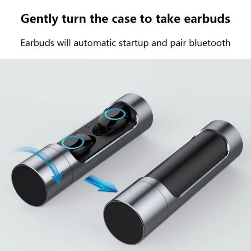 TWS Bluetooth 5,0 наушники X8 Touch control Mini Twins Беспроводные стереонаушники с микрофоном IPX7 водонепроницаемые 11