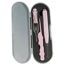 Новые 3 шт. светодиодный свет уха Палочки набор очистителей для удаления ушной серы уха Палочки очистка носа клипса для взрослых носовые средство длоя удаления воска пинцет