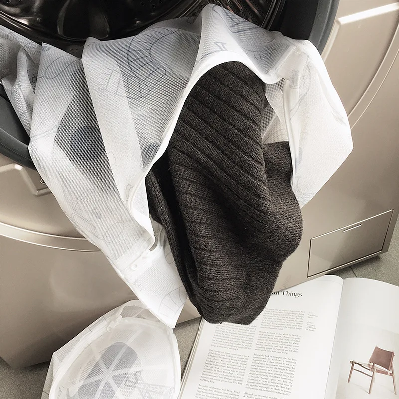 

[33 of Chou WA] Protective Laundry Bag Underwear String Bag Washing Machine for Anti-Transformation Sweater Laundry Bag Network