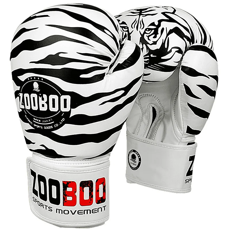 

Zooboo Boxing Gloves Boxing Sanda Gloves Muay Thai Playing Sandbags Training Game Integrally Molded Inner Wearing