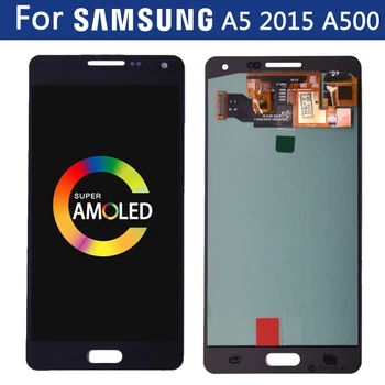 

SUPER AMOLED for SAMSUNG Galaxy A5 2015 LCD A500 A500F A500M SM-A500F display Touch Screen Digitizer Display Replacement