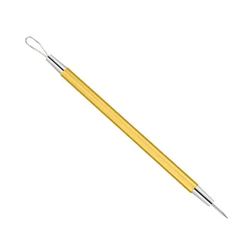 

1 Pc Stainless Steel Extractor Blackhead Remover Needles Acne Pimple Blemish Treatments Face Skin Care Beauty Tools