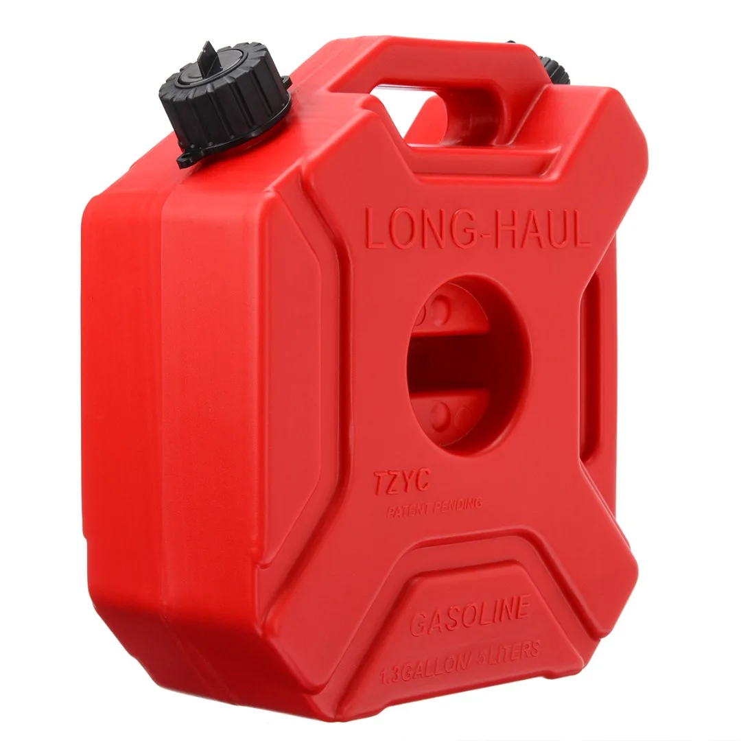 1.3GL 5L Fuel Tank Cans Motorcycle Car Off Road ATV UTV Spare Plastic Petrol Tanks Cars Oil Container Can with Lock