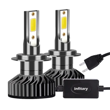 

Infitary Car Headlights Bulb LED H1 H13 H27 880 HB3 HB4 Ice COB 6500K