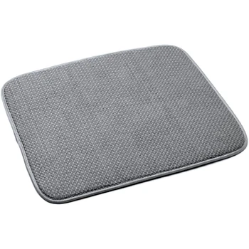 

Cup Cutlery Drying Mat Draining Mat Kitchen Multifunctional Non-Slip Placemat Microfiber Internal Sponge