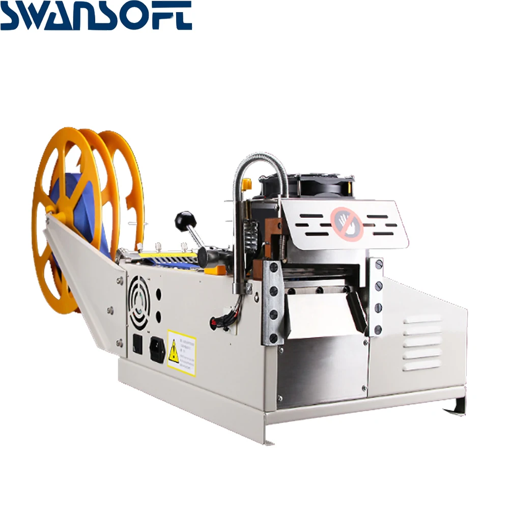  Automatic computer cutting machine 988T hot cutting machine webbing cutting elastic band Velcro cut
