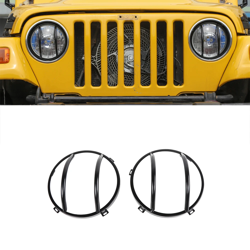 For Jeep Wrangler Tj 1997 1998 1999 2000 2001 2002 2003 2004 2005 2006  Headlight Base Mounting Bracket Car External Accessories - Chromium Styling  - AliExpress