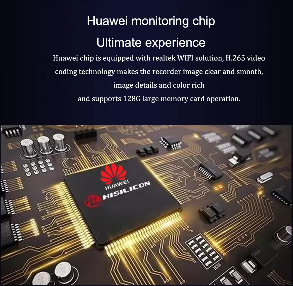 Huawei monitoring chip