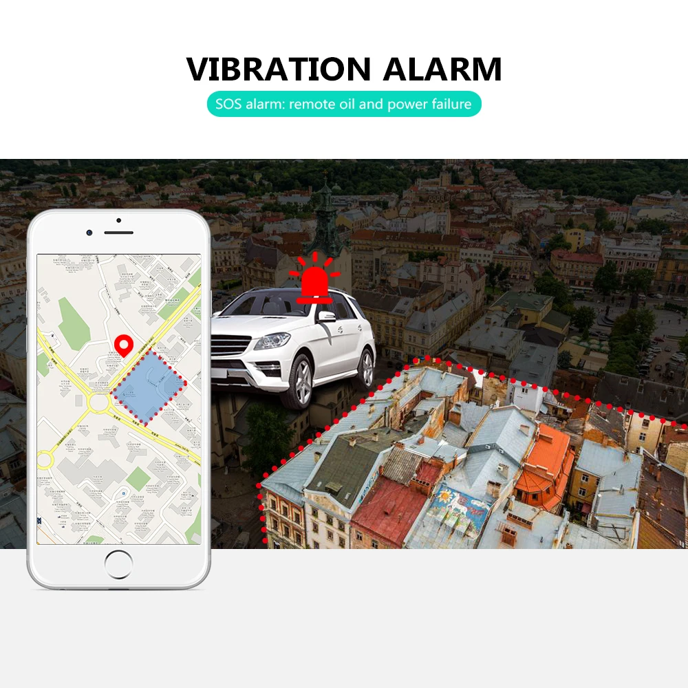  Mini GPS Auto Tracker GPS Locator Tracker Vibration Alarm System Fahrzeug echtzeit Tracking Gerät A