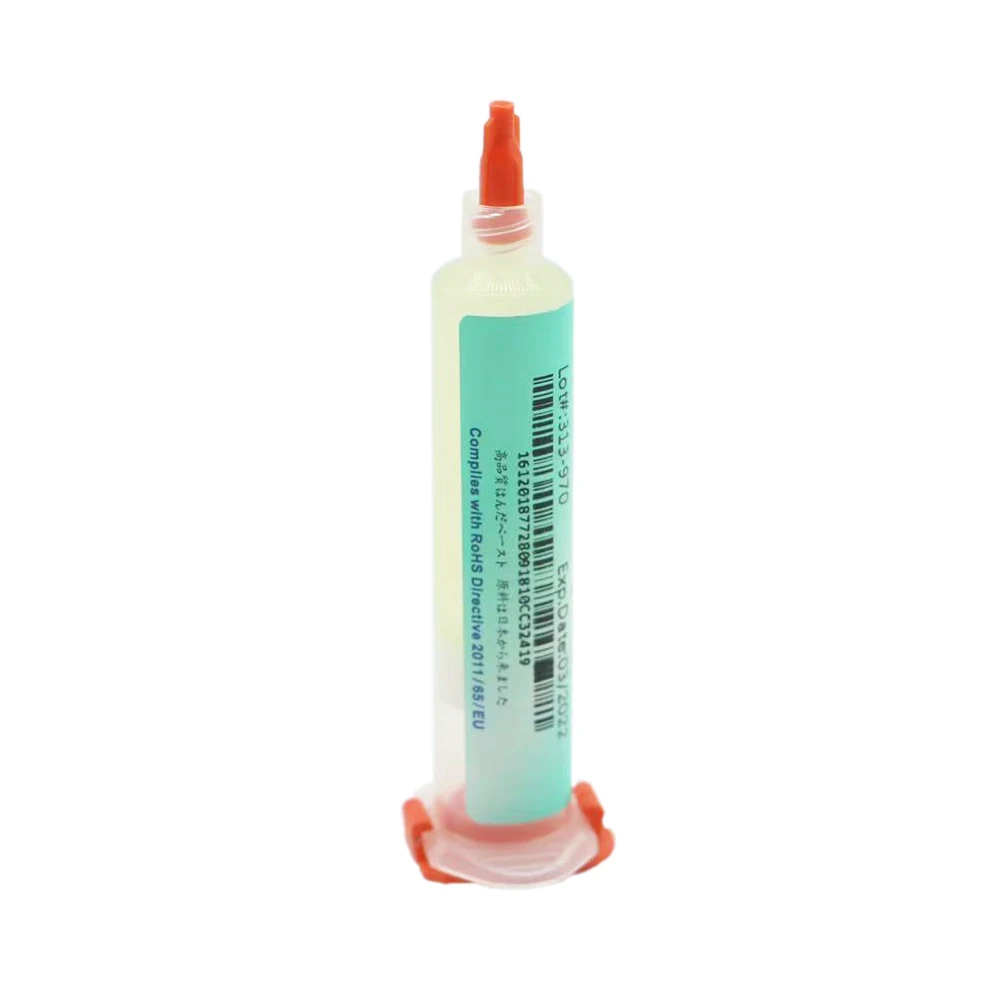 3pcs/lot NC-559-ASM-UV BGA PCB No-Clean Solder Paste Welding Advanced Oil Flux Grease 10cc NC-559 Soldering Repair+3needles hard hat welding hood