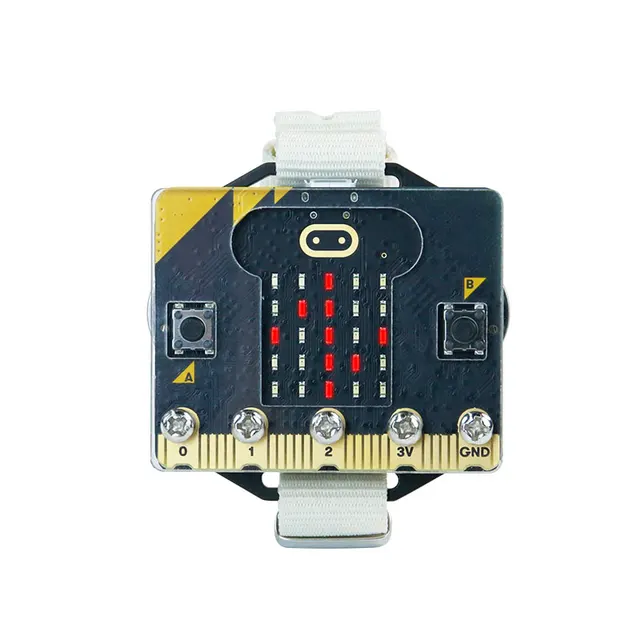 Yahboom Wearable Programmable Watch Kit can Control Microbit Robot Car Toy with Buzzer RGB Light 4