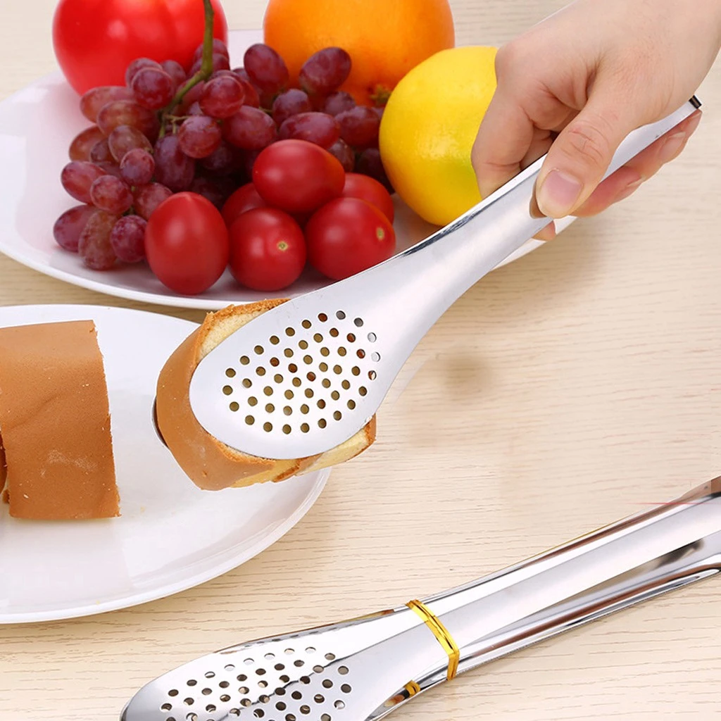 Pinze Da Buffet In Acciaio Inox | Pinze Per Servire Insalata E Pane | Utensili Da Cucina Professionali Per Antipasti