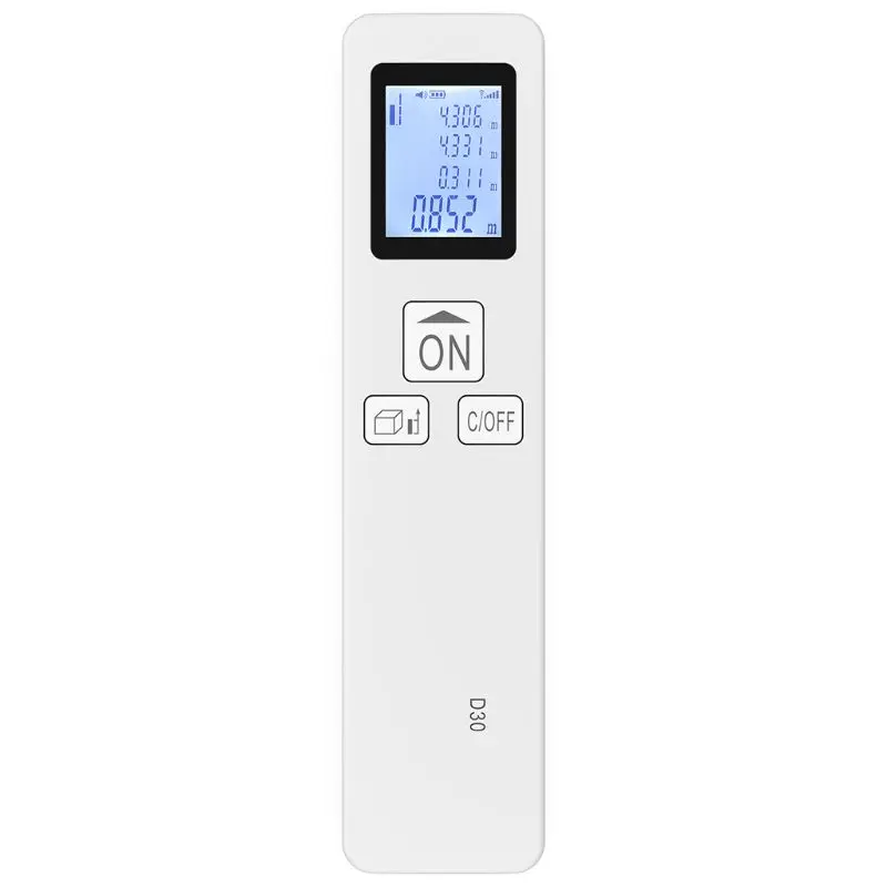 Mini Digital laser distance meter Rechargeable Measure 98 Ft/30M Sino Measure Home Use Measurement Tool 0.03-30m rangefinder Mini Digital laser distance meter Rechargeable Measure 98 Ft/30M Sino Measure Home Use Measurement Tool 0.03-30m rangefinder