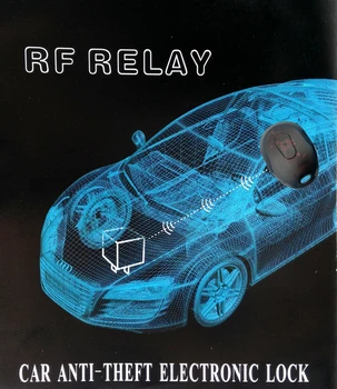 

RFID wireless car alarm immobilizer ignition circuit start relay 433Mhz long range automatically cut-off car anti-theft device