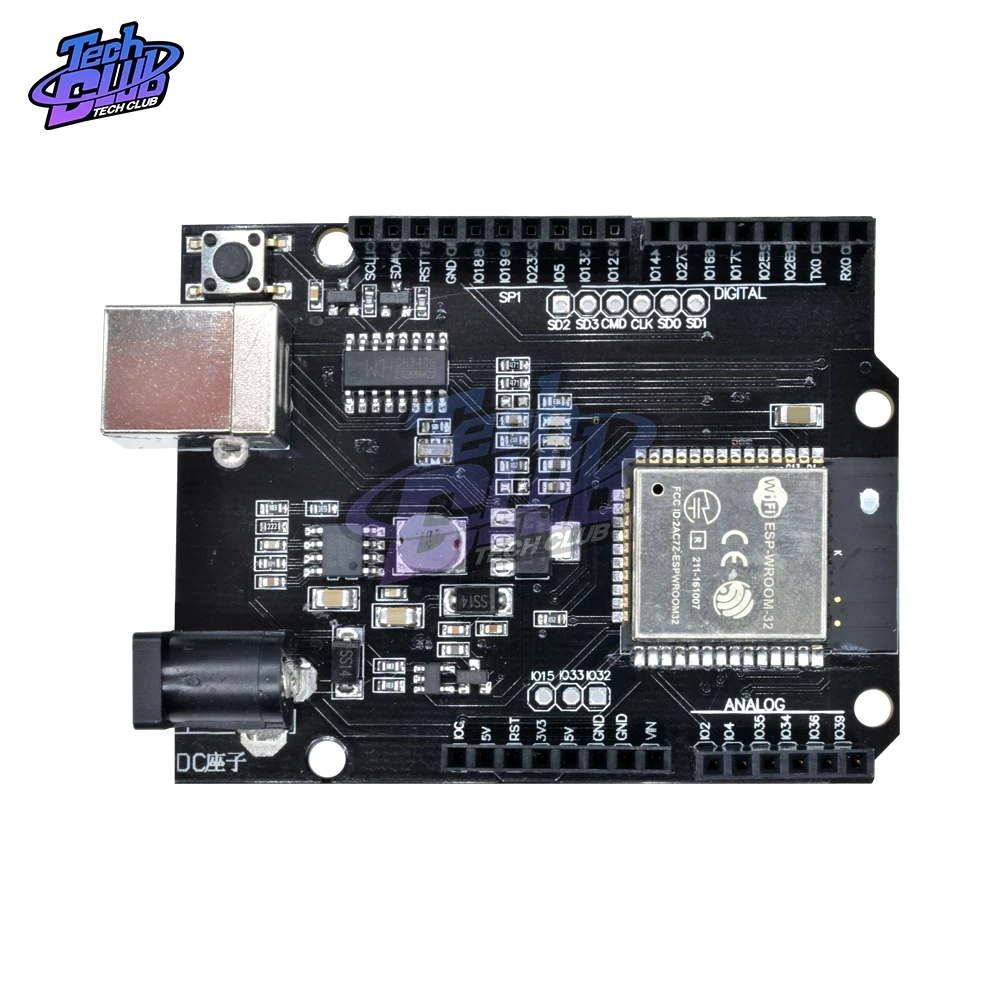 Для Wemos D1 Mini ESP32 ESP-32 WiFi Bluetooth 4MB Flash UNO D1 R32 плата модуль CH340 CH340G макетная плата для Arduino