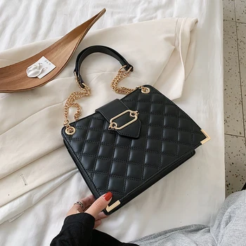 

2020 new shoulder bag ladies messenger bag fashion luxury designer tote bag linge casual female bag chain bag handbag