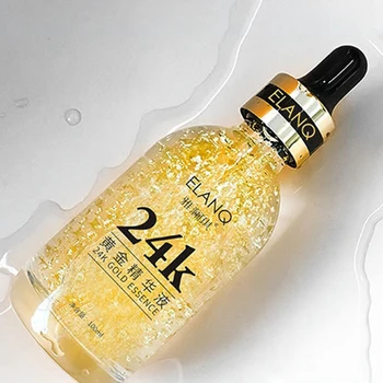 

24K Gold Hyaluronic Acid Face Serum Replenishment Moisturize Shrink Pore Brighten Nicotinamide Skin Care Lift Firming Essence