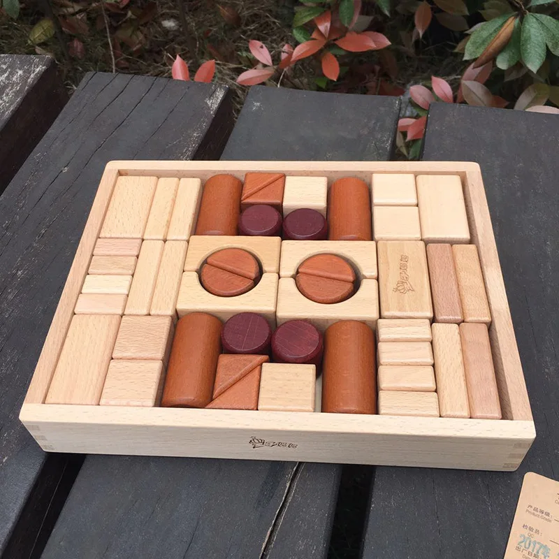 

Prince ma Creative Building Blocks Children Assembling Building Blocks of Infant 1-2-3-6 a Year of Age Educational Toy-Bite