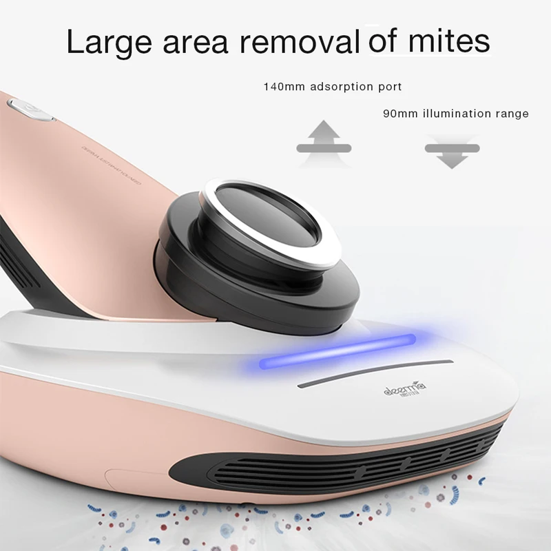 Deerma CM1000 UV-C светильник пылесос 12000Pa сильный sustion 0.5L анти-пылевые клещи для удаления ручной чистящей машины
