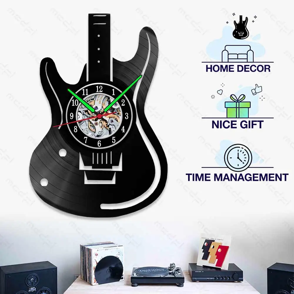 MCDFL Vinyl Record Wall Clock Modern Design Home Living Room Decoration Watch Clocks Object House Minimalist Decor Accessories MCDFL Vinyl Record Wall Clock Modern Design Home Living Room Decoration Watch Clocks Object House Minimalist Decor Accessories