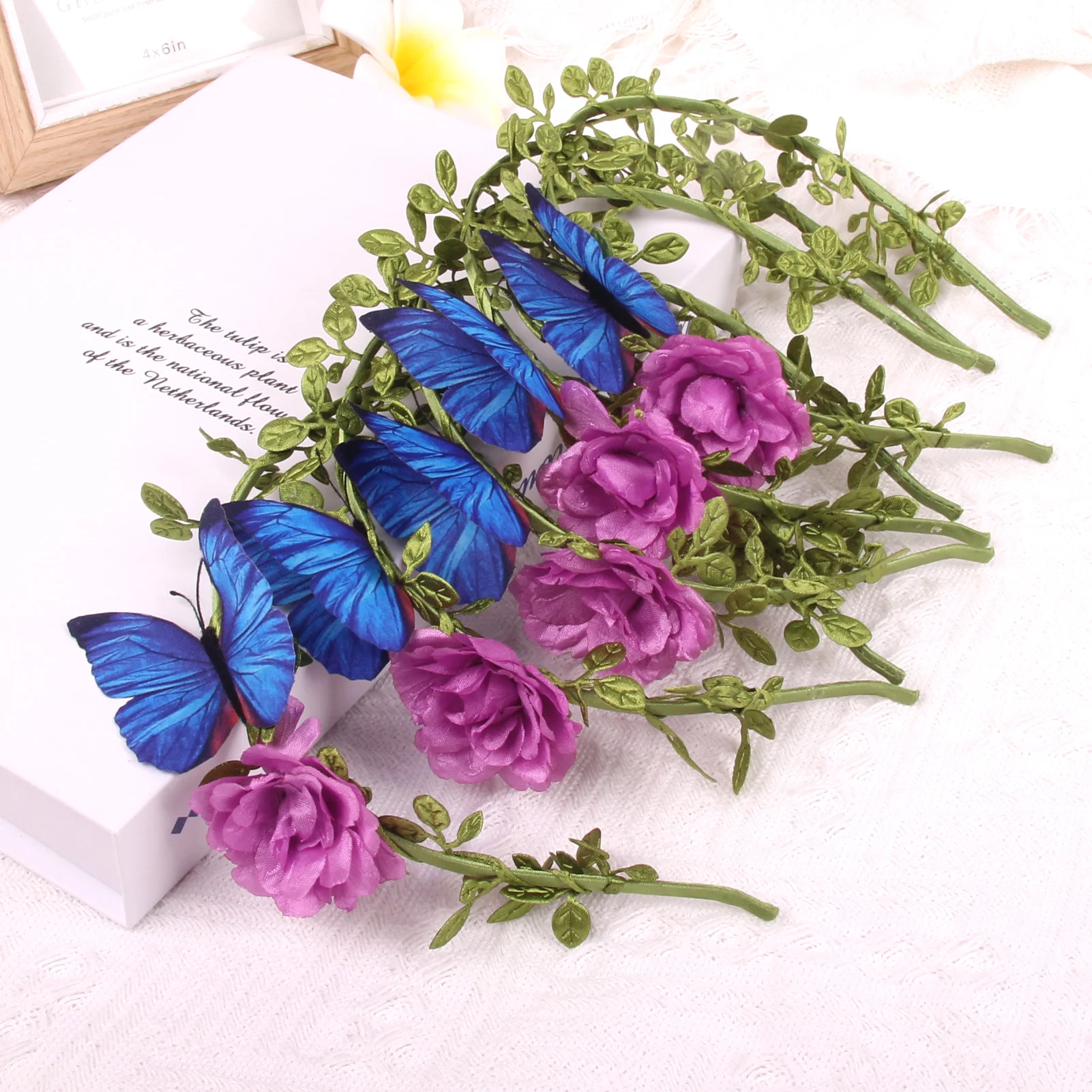 Candygirl Butterfly Bow Headbands Hoop Hairpin Floral Fabric Kids Women Hairbands Printing Headdress Hair Accessories Headwear Candygirl Butterfly Bow Headbands Hoop Hairpin Floral Fabric Kids Women Hairbands Printing Headdress Hair Accessories Headwear