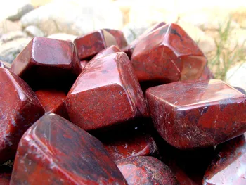 

Natural blood stone iron stone symbiosis stone healing stone sea wheel energy stone