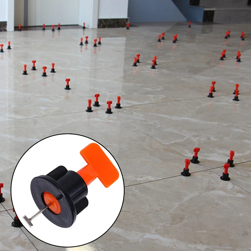 Adeeing New 50pcs/set Level Wedges Tile Spacers For Flooring Wall Tile Carrelage Leveling System Leveler Locator Spacers Plier