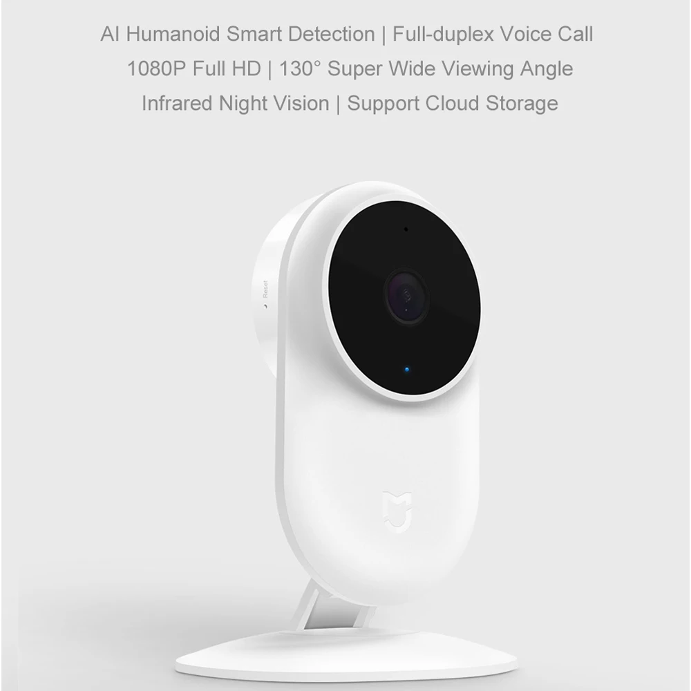 Оригинальный Xiaomi Mi Mijia 1080P Смарт ip веб камера 130 градусов 2 4G Wi Fi 10 м инфракрасное