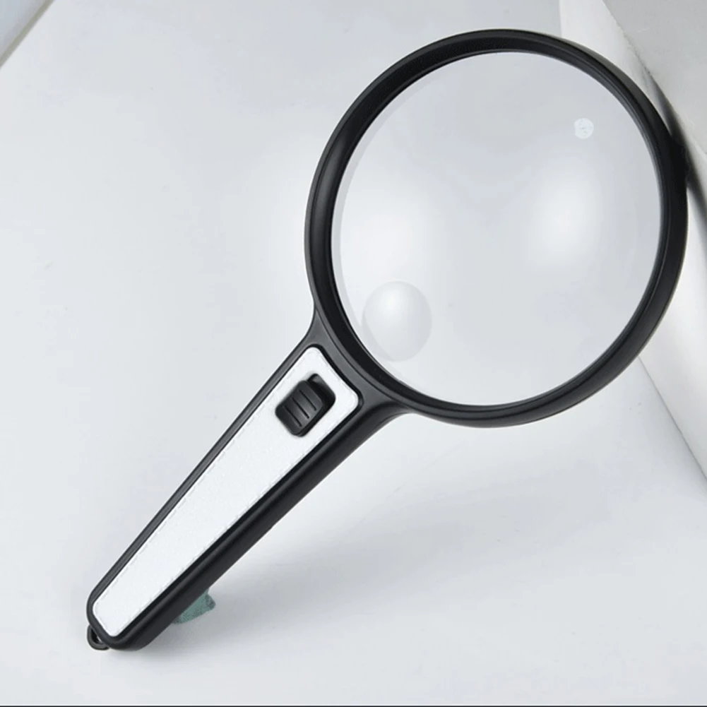 10x/20x HD Handheld Magnifying Glass Hand held Large Reading Magnifying