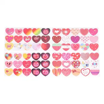 

16 Sheet Valentine Day Stickers Creative Label Self-adhesive Sealing Stickers Decals Gift Decor for Festival