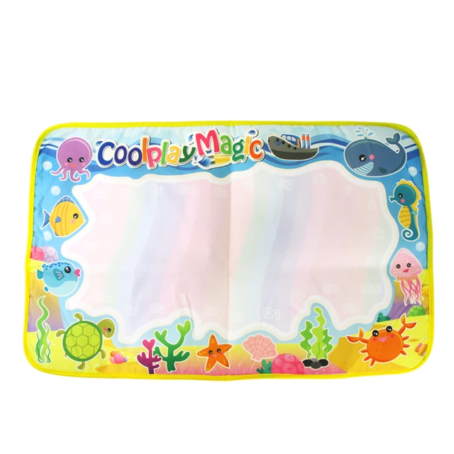 $US $3.76  59*36cm Water Drawing Mat Magic Water Pen Drawing Board Baby Play Mat Educational Toys Holiday Gift
