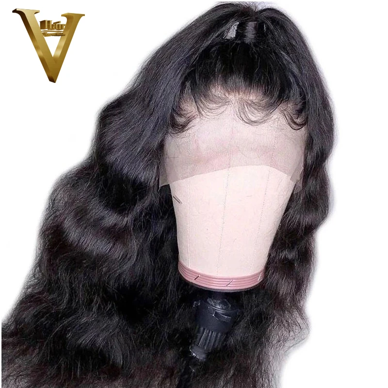

Glueless 13x6 Lace Front Human Hair Wigs For Black Women Peruvian Remy Body Wave Lace Front Wig Pre Plucked With Baby Hair