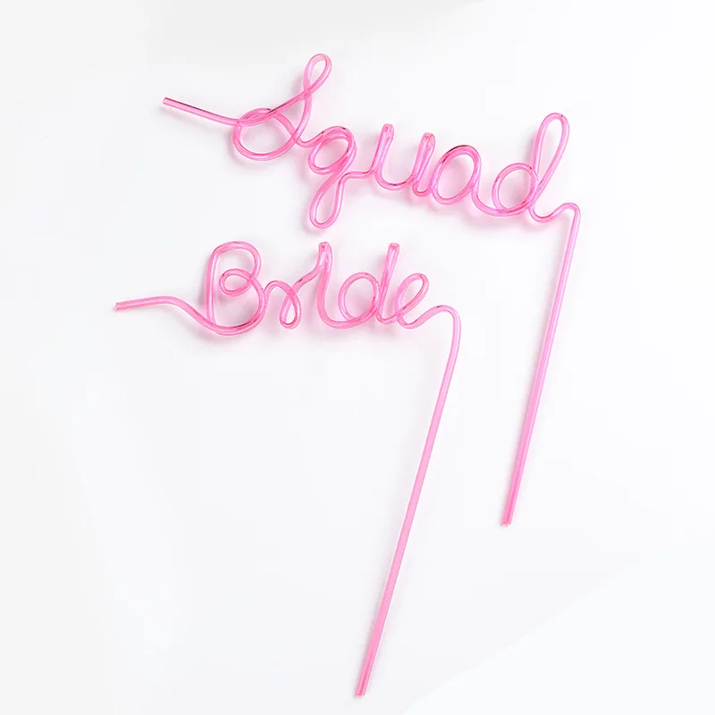 

Pet Creative Modeling Lettered Artistic Straw Funny English Squad Modeling Straw Bride Lettered Straw