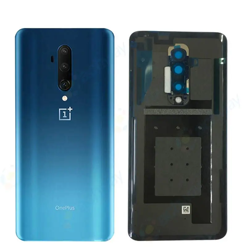 Для OnePlus 7 T задняя крышка батарейного отсека Дверь задняя стекло для Oneplus 7 T Pro Крышка батарейного отсека 1+ 7 T корпус чехол с клеем