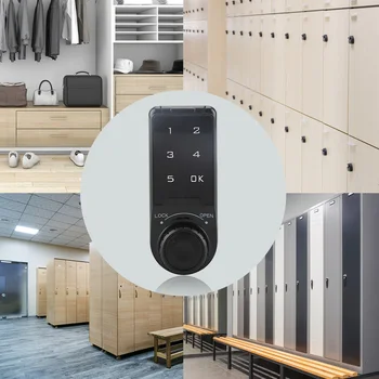 

Code Security Lock Touch Keypad Password Key Access Locks Electronic Security Cabinet Coded Locker Security Tool