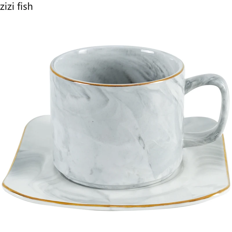 Set of Ceramic Coffee Cup Milk Cafe Afternoon Teacup Cups and Mugs Coffe Cute Tea Mug | Дом и сад