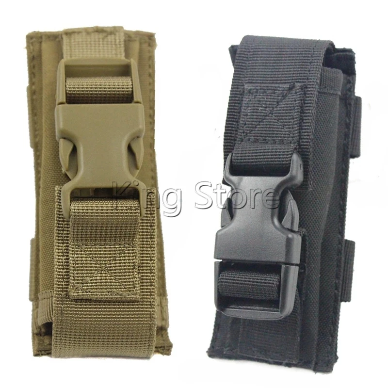 Mejores Ofertas Chaleco táctico Molle linterna Mag, funda de cuchillo, bolsa de herramientas pequeñas, mochila, Clip, accesorios de pistola de caza única y9VKMqmN8lD
