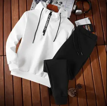 

Autumn sweater jacket joggers sweatpants printing suits sportwear sweater jacket Free Shipping