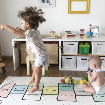 

Crawling Blanket Number Jump Game Pad Kid Mat for Babies Children Play Mat Anti-slip Baby Carpet Soft Home Accesories HM0015