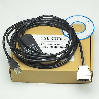 

DHL/EMS 10 Sets USB-CIF02 Cable USB to RS232 for OM-RON CPM1/CPM1A/2A/CQM1/C200HS/HX/HG/HE&SRM1 PLC -h2