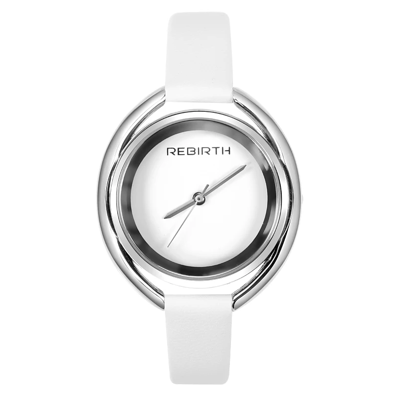 REBIRTH женские часы Роскошные Montre Femme модные женские часы для женщин браслет Reloj Mujer розовое золото zegarek damski