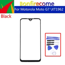 6.24"Touchscreen For Motorola Moto G7 XT1962 Touch Screen Front Panel Glass Lens LCD Outer Glass