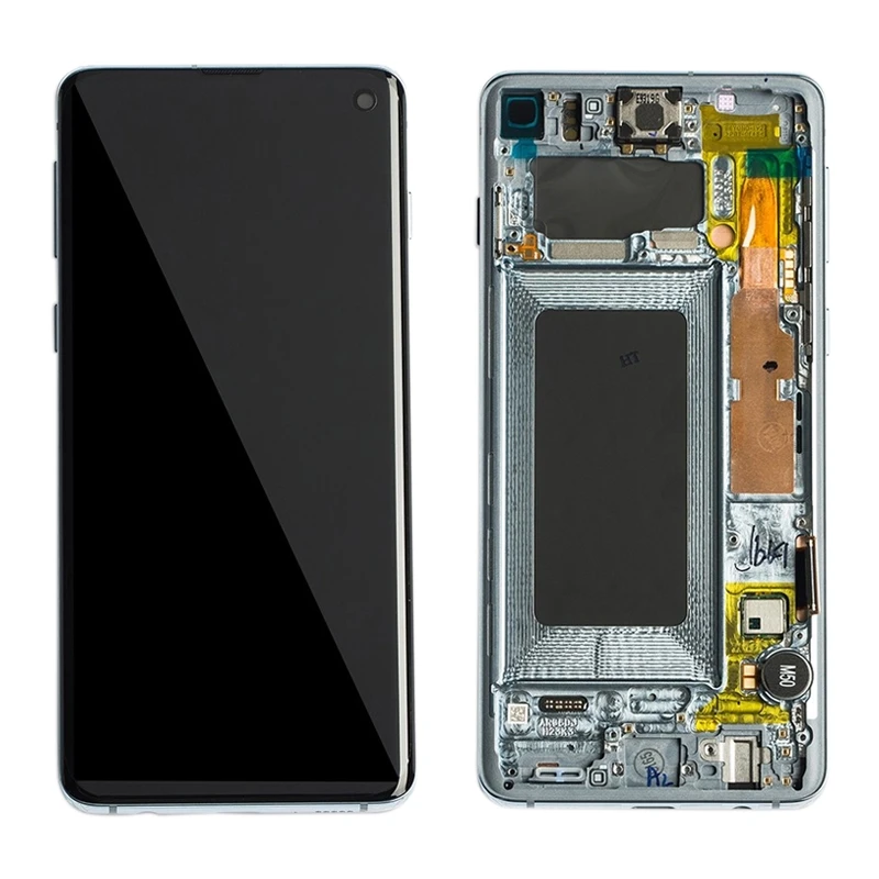 IPartsBuy ЖК-экран и дигитайзер Полная сборка с рамкой для Galaxy S10